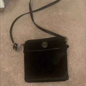 Black Tommy Hilfiger Crossbody Bag